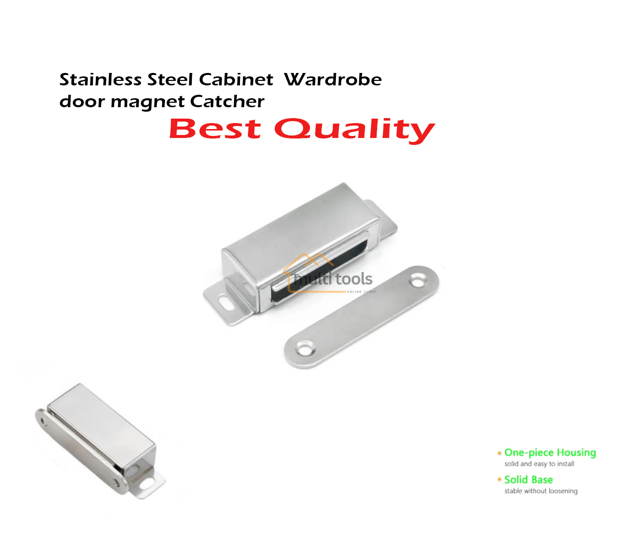 Best Quality Stainless Steel Cabinet  Wardrobe Door Magnet Catcher